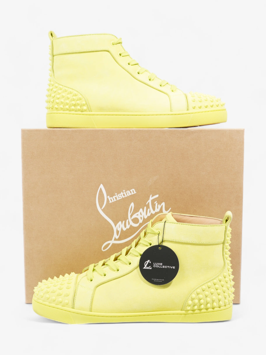 Lou Spikes II Sneakers Neon Yellow Suede EU 46 UK 12 Image 10