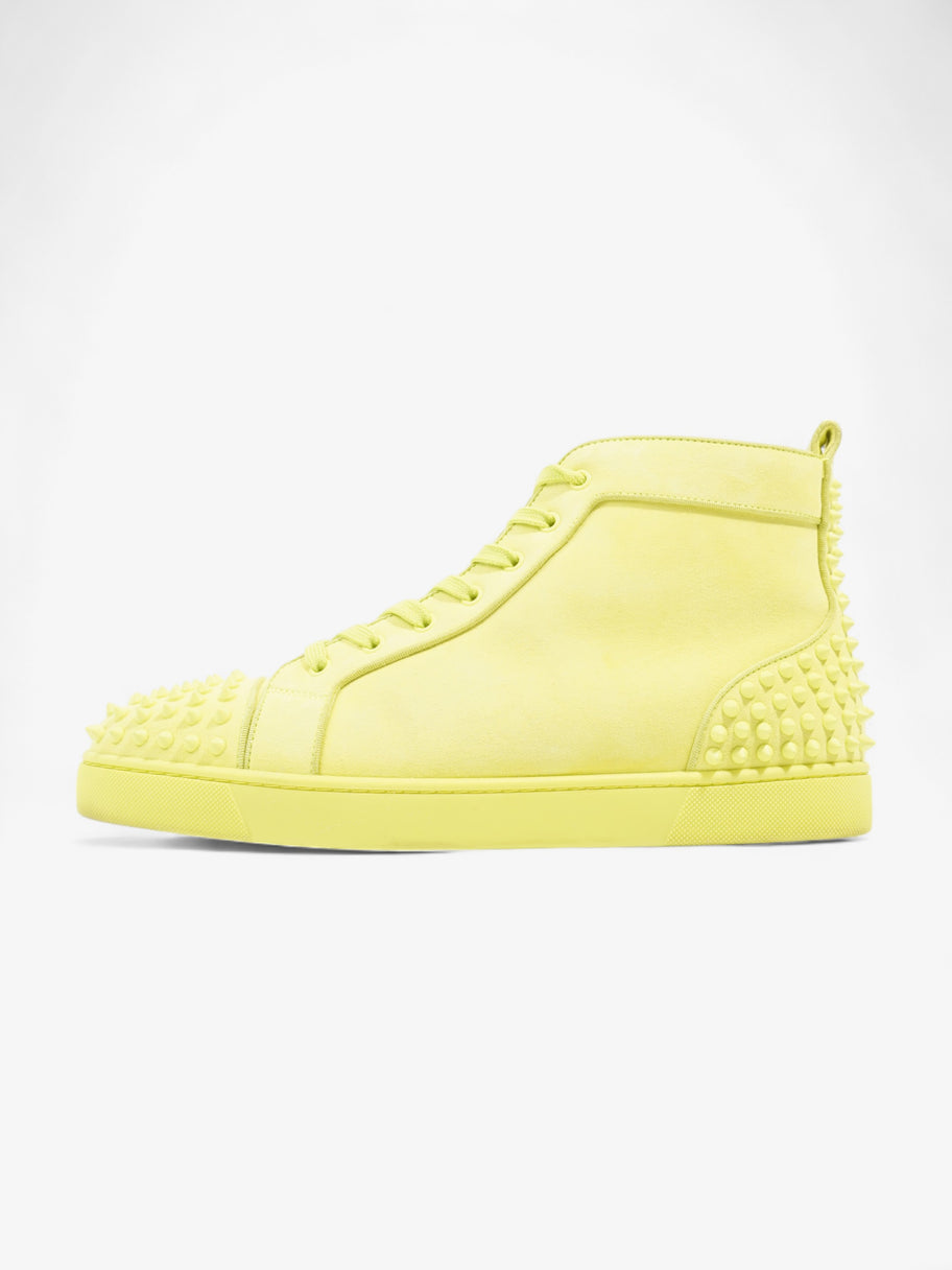 Lou Spikes II Sneakers Neon Yellow Suede EU 46 UK 12 Image 5