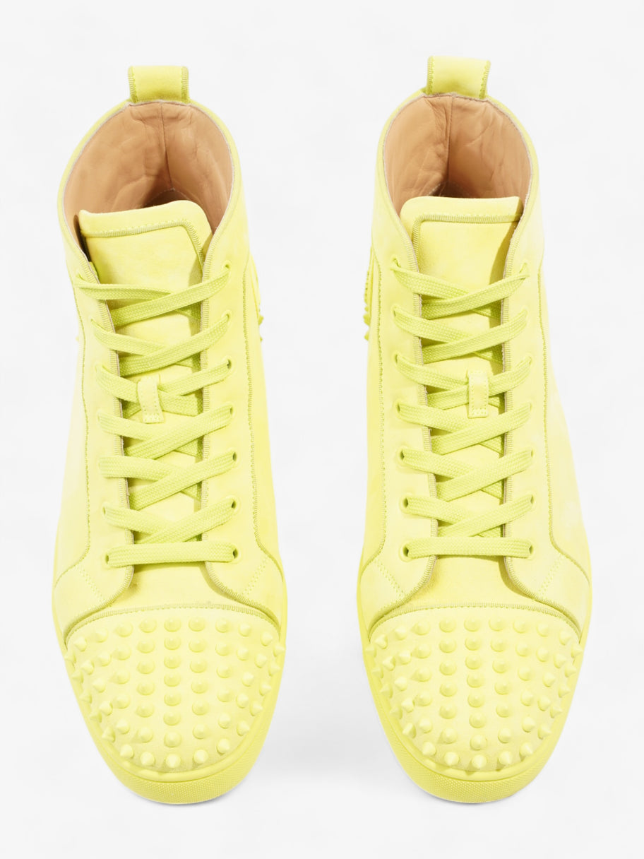 Lou Spikes II Sneakers Neon Yellow Suede EU 46 UK 12 Image 8