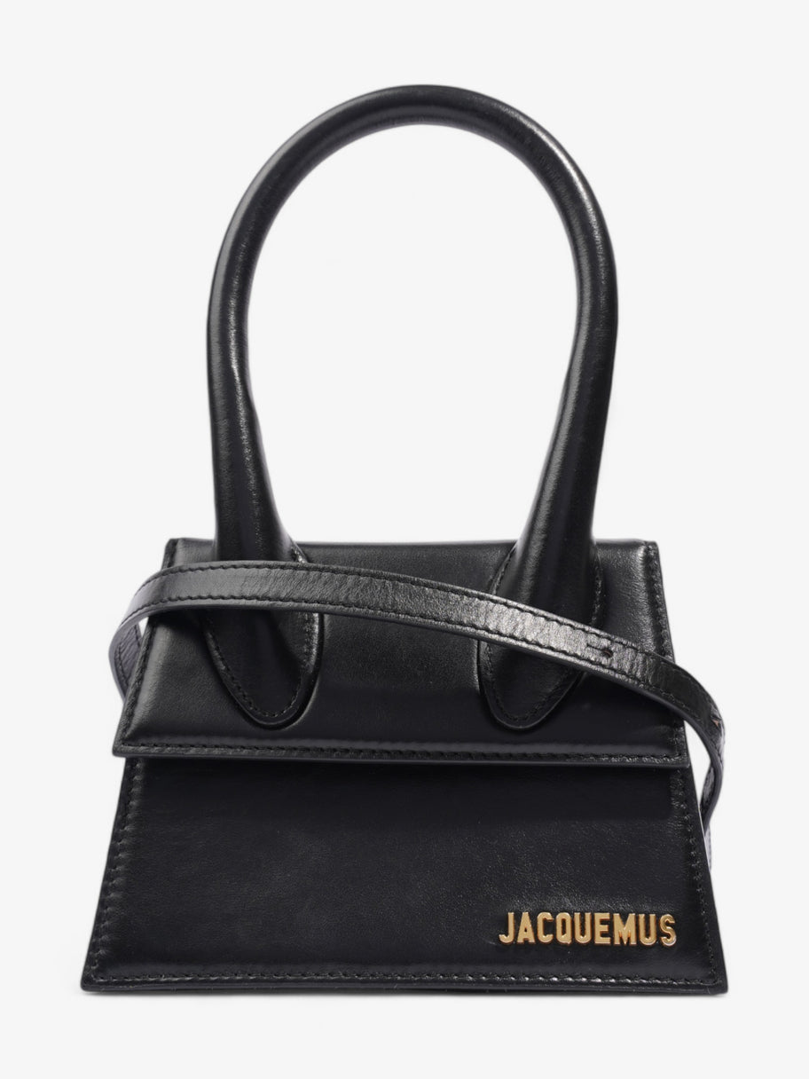 Jacquemus Le Chiquito Moyen Black Leather Image 1