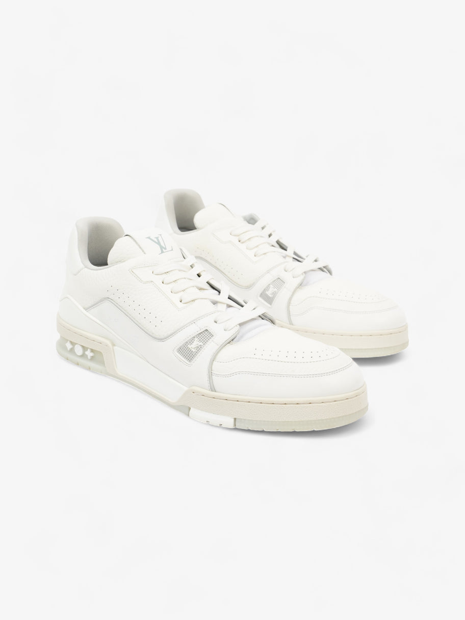 LV Trainer White Leather EU 46.5 UK 12 Image 2