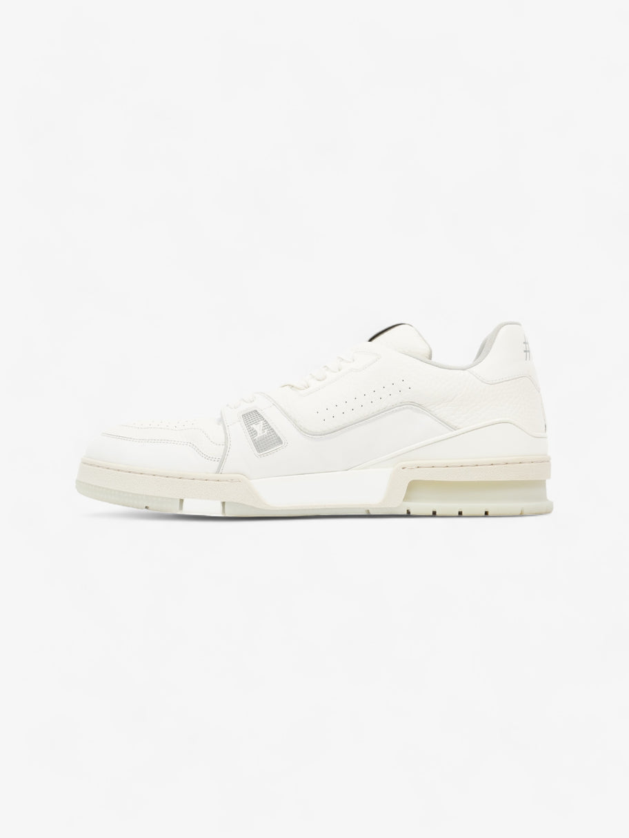 LV Trainer White Leather EU 46.5 UK 12 Image 3