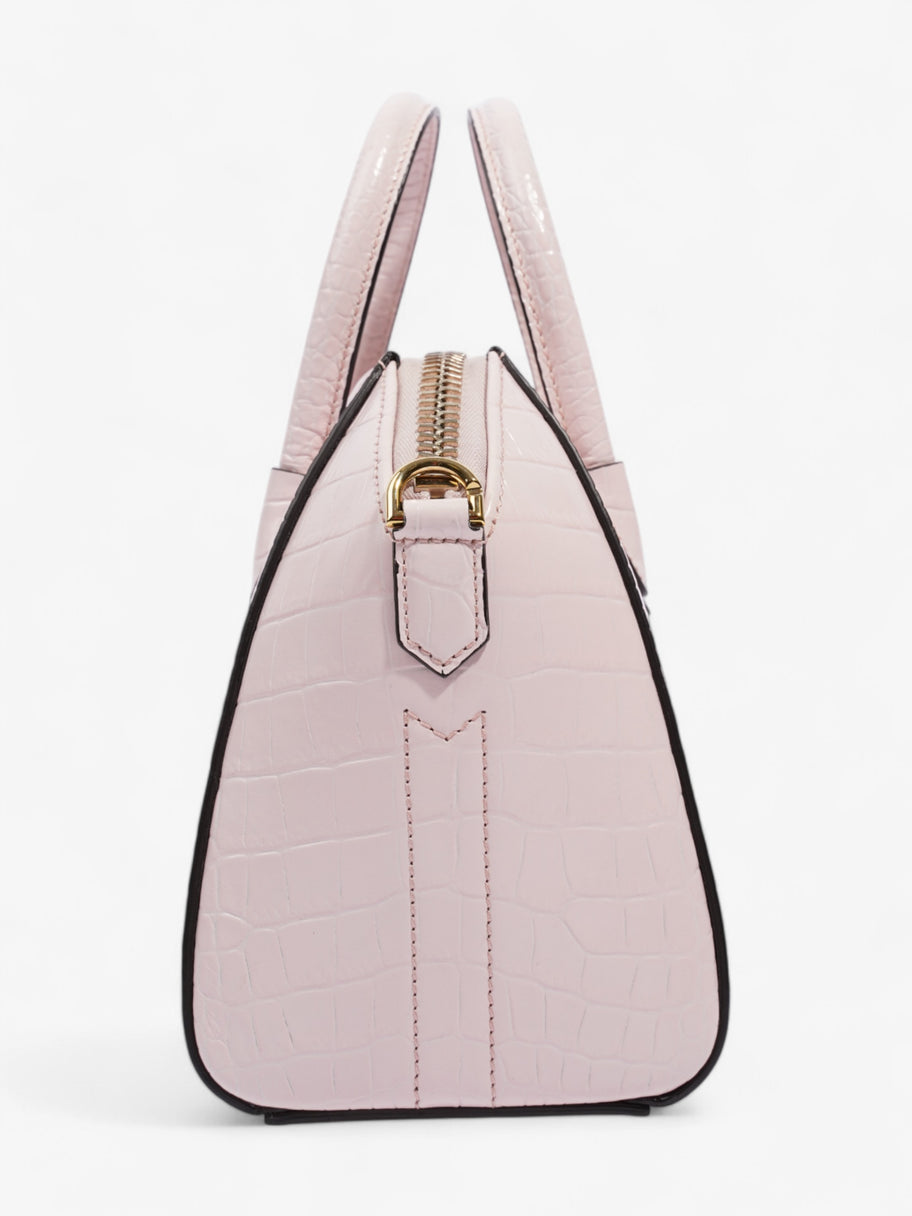 Givenchy Antigona Pink Embossed Leather Mini Image 3