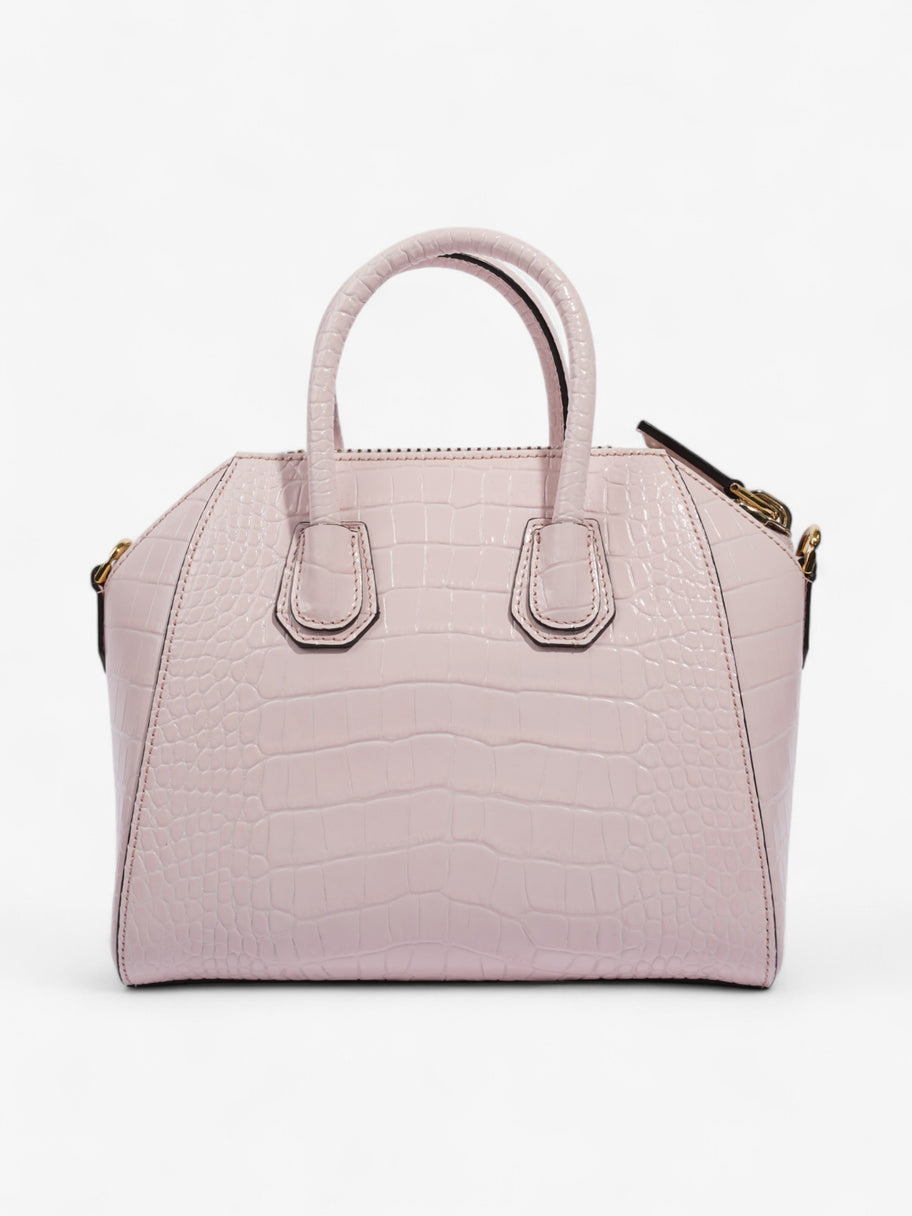 Givenchy Antigona Pink Embossed Leather Mini Image 4