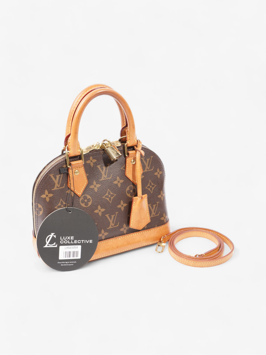 Louis Vuitton Alma Monogram Coated Canvas BB Image 9