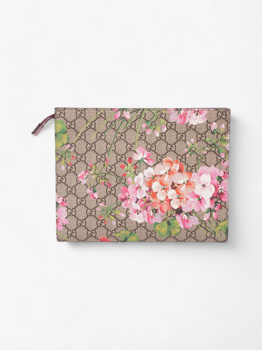 Gucci GG Blooms Pouch GG Supreme Bloom Coated Canvas Luxe Collective