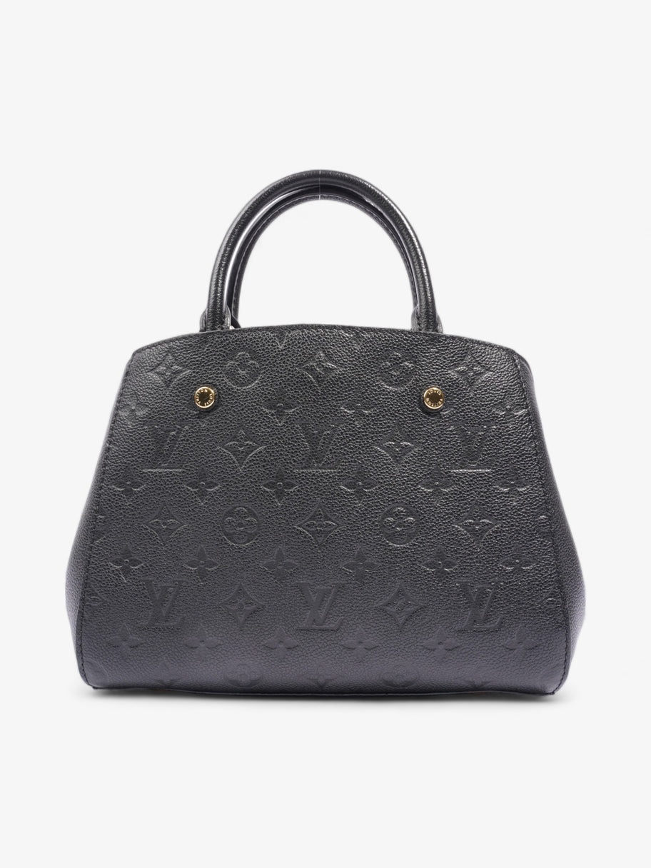 Louis Vuitton Montaigne BB Black Empreinte Leather Image 4