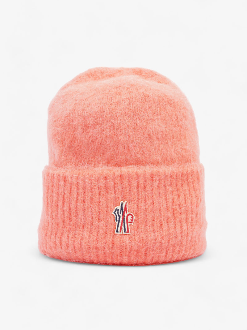  Moncler Apres Ski Berretto Tricot Coral Alpaca Wool