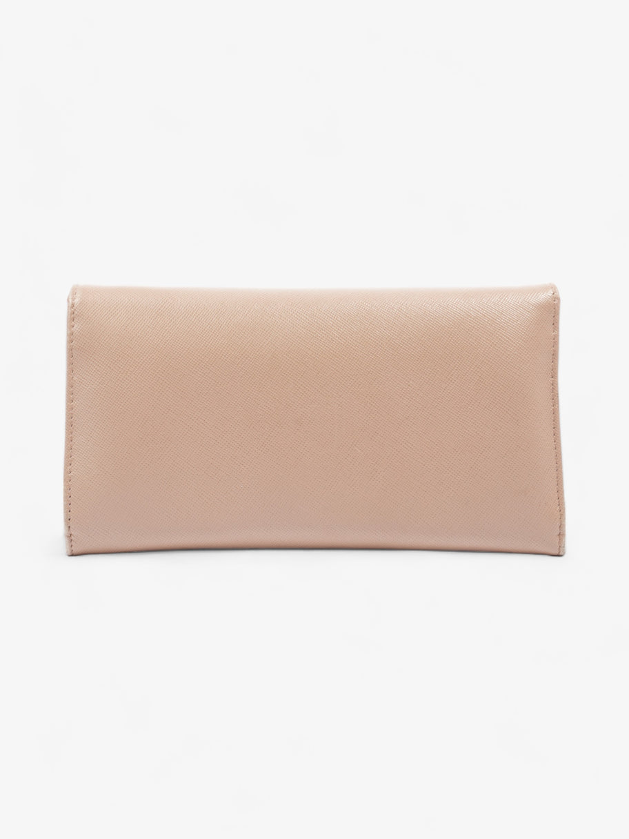 Prada Long Flap Neutral Saffiano Leather Image 3