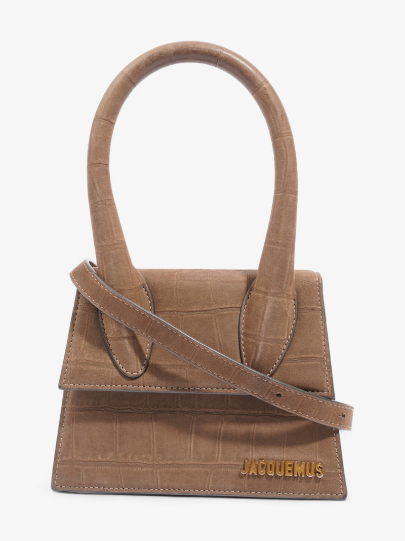  Jacquemus Le Chiquito Moyen Brown Leather