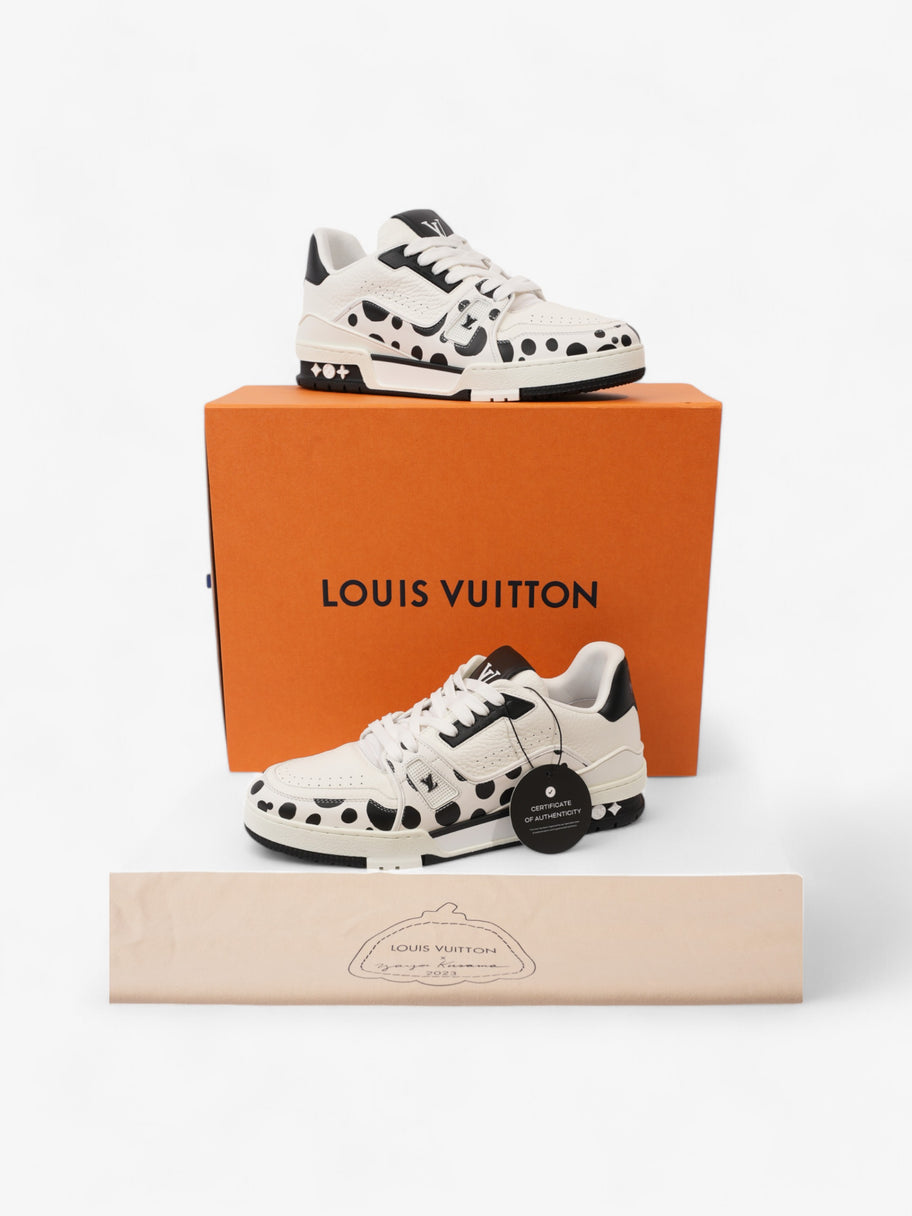 Louis Vuitton Yayoi kusaka Infinity Dots  White  / Black Leather EU 40 UK 6 Image 10