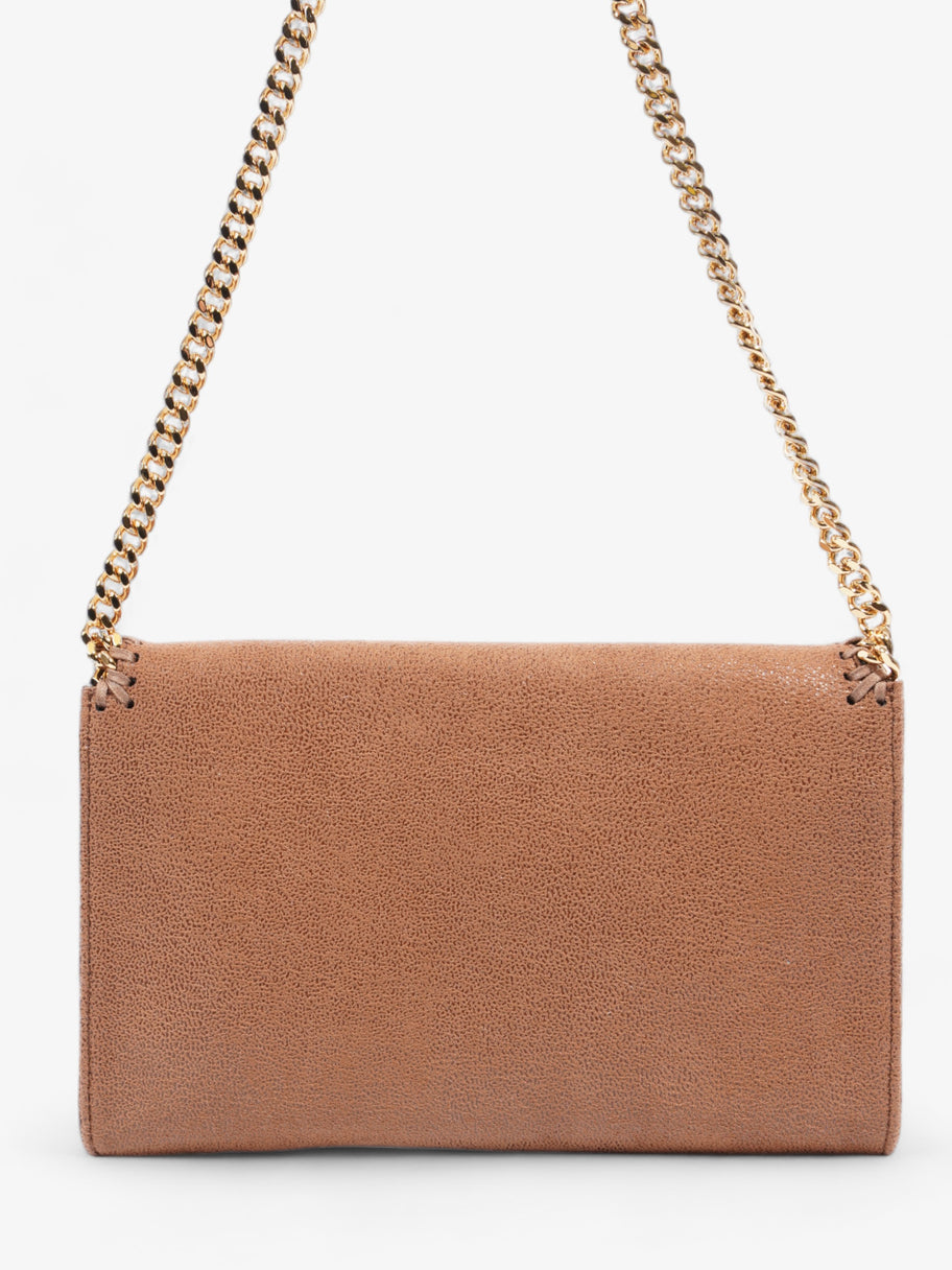 Stella McCartney Mini Falabella Brown  Fabric Image 4