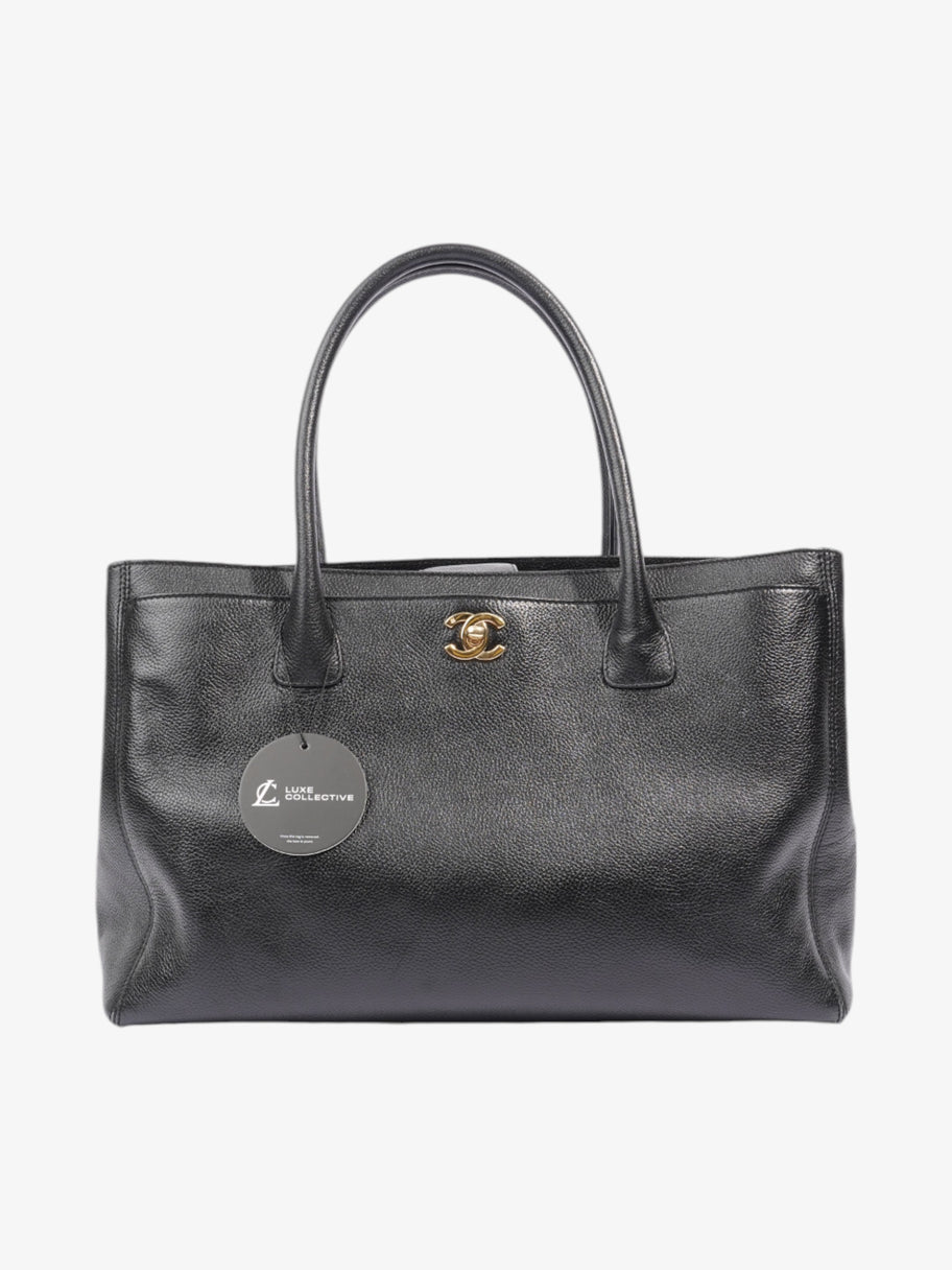 Chanel Executive Tote Bag Black Caviar Leather Luxe Collective