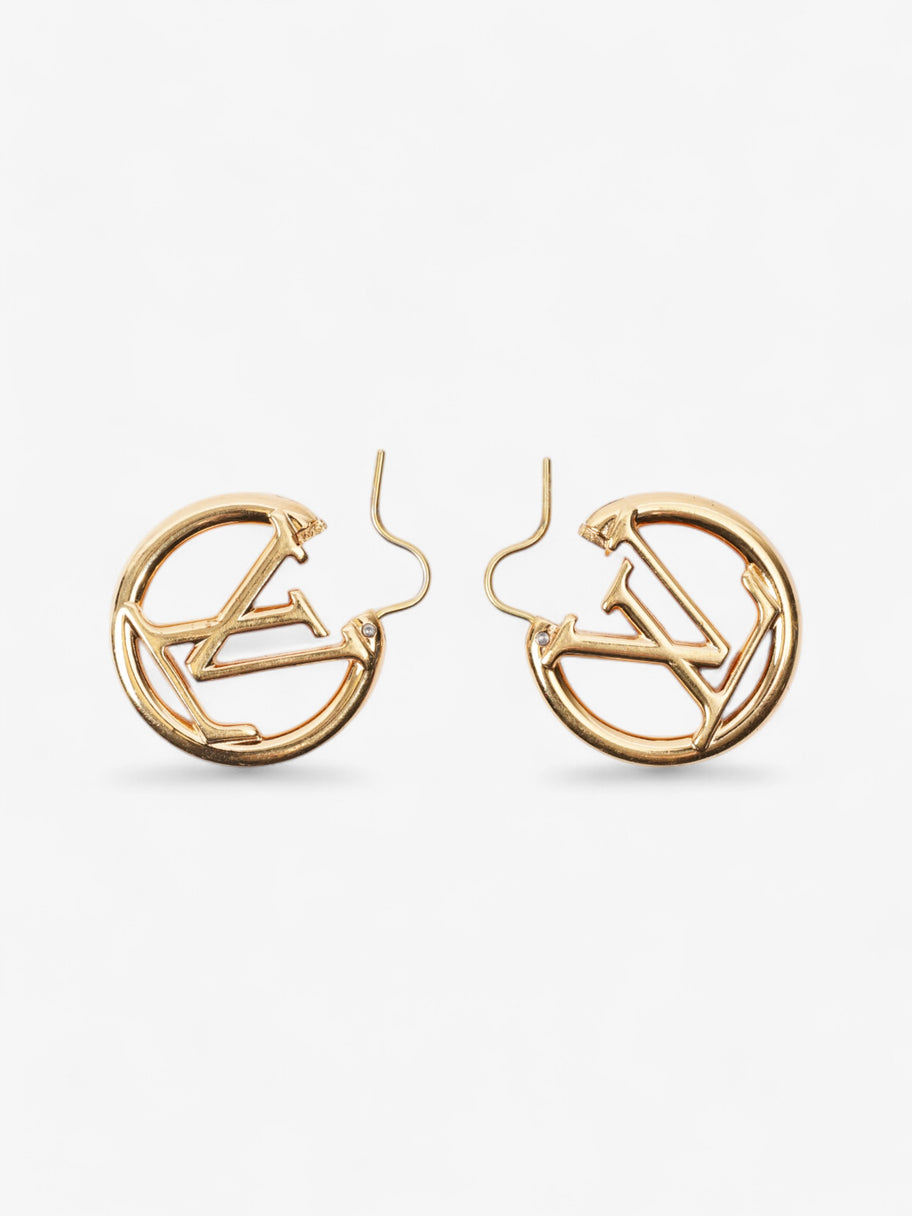 Louis Vuitton Louise Earrings Gold Base Metal PM Image 4