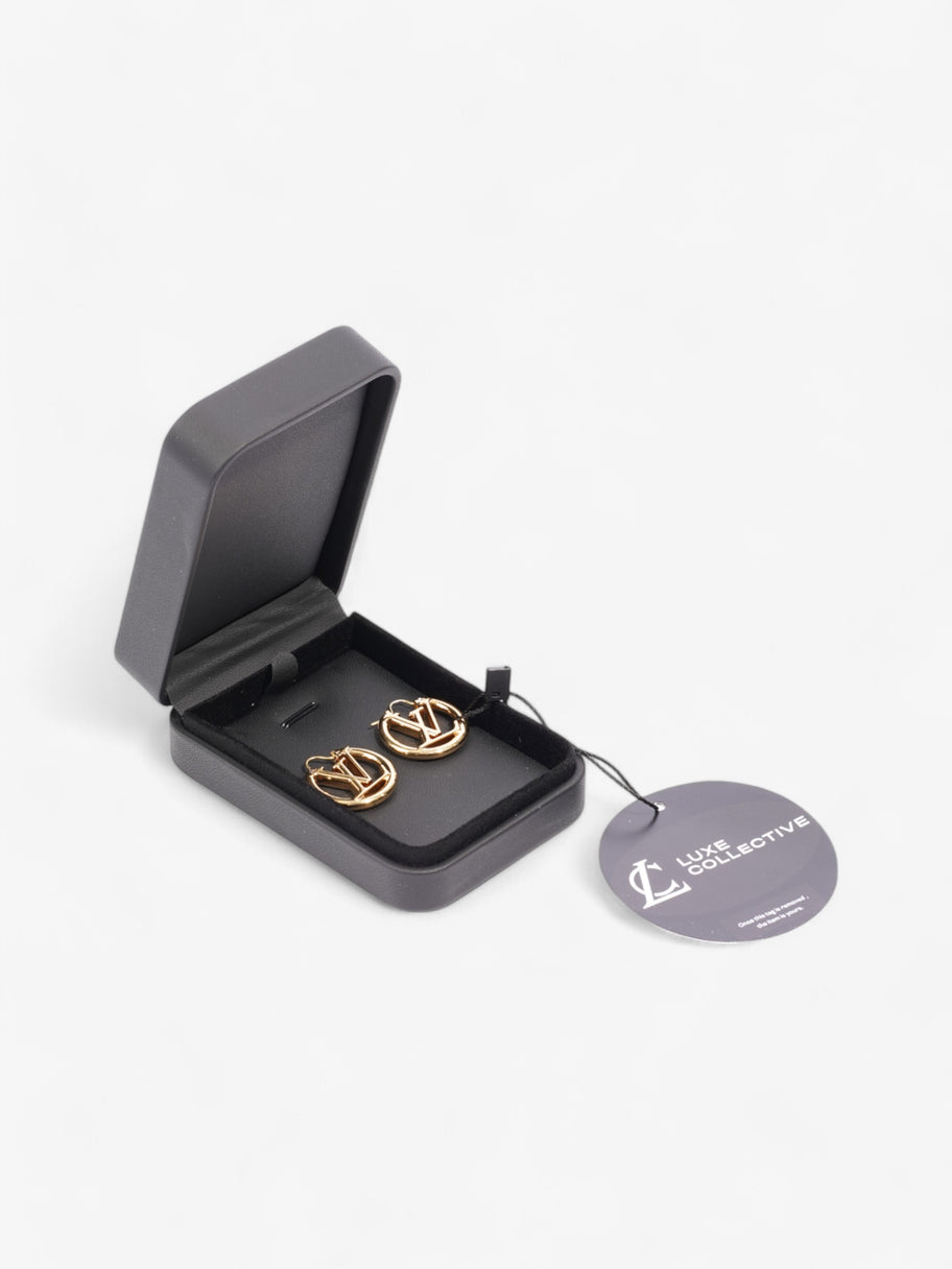 Louis Vuitton Louise Earrings Gold Base Metal PM Image 5