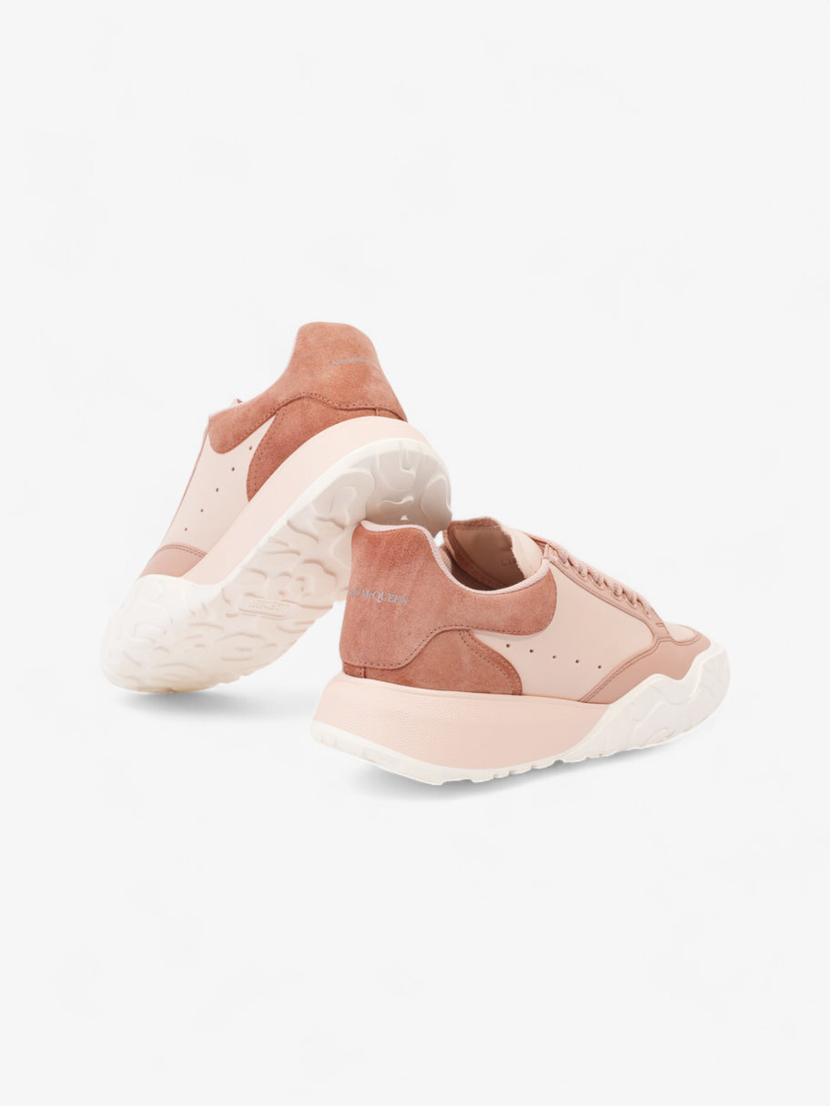 Alexander McQueen Court Sneakers Tea Rose Suede EU 37.5 UK 4.5 Image 9