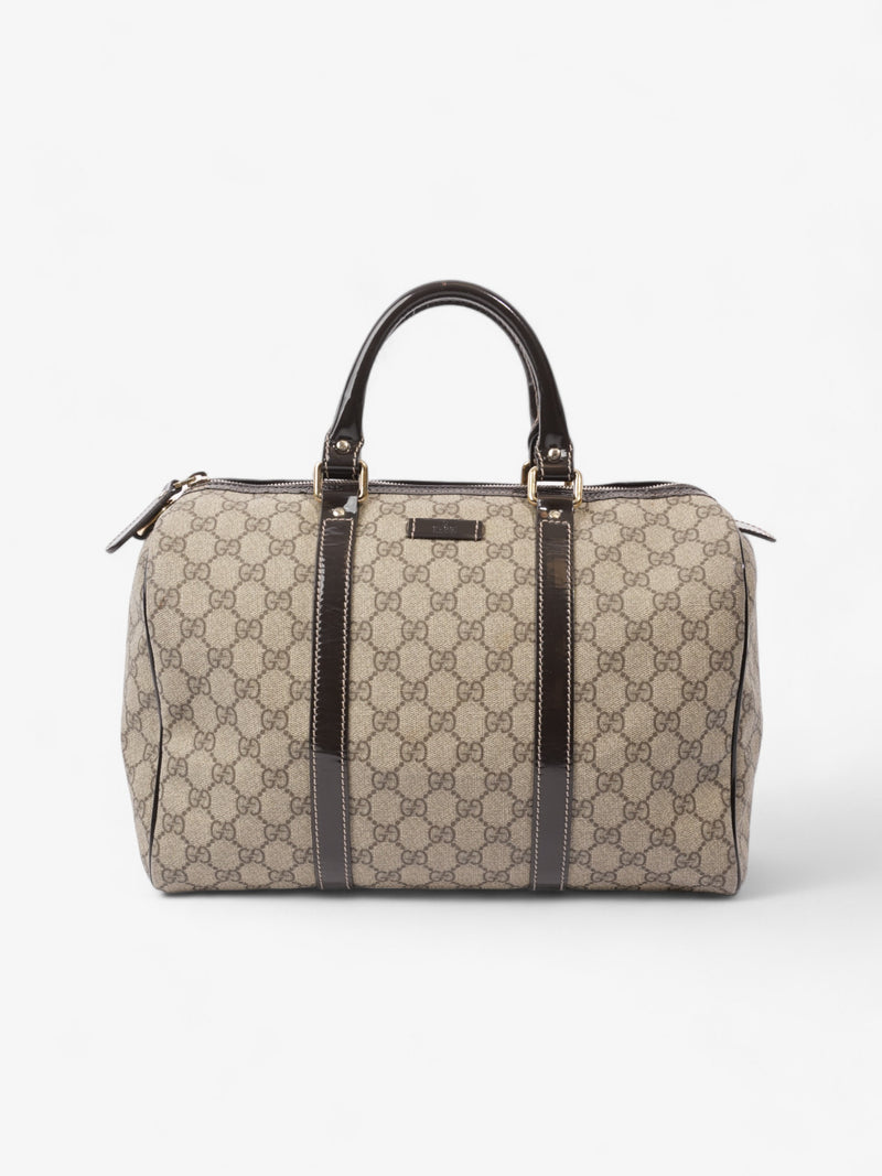  Gucci Boston Bag GG Supreme Coated Canvas