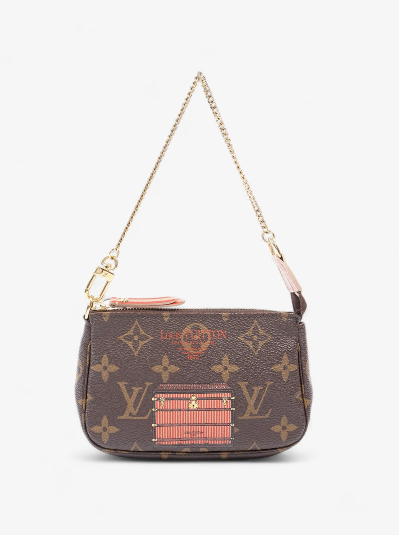  Mini Pochette Accessoires Limited Edition Monogram Coated Canvas