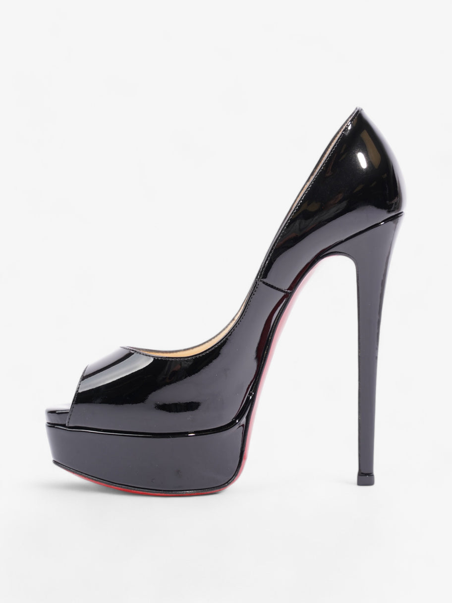 Christian Louboutin Lady Peep 150mm Black Patent Leather EU 35 UK 2 Image 3