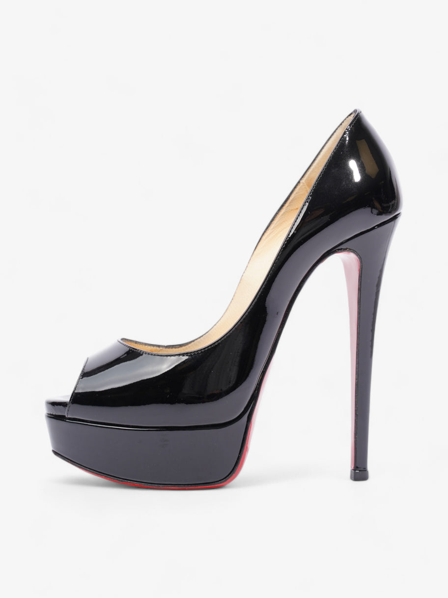 Christian Louboutin Lady Peep 150mm Black Patent Leather EU 35 UK 2 Image 5