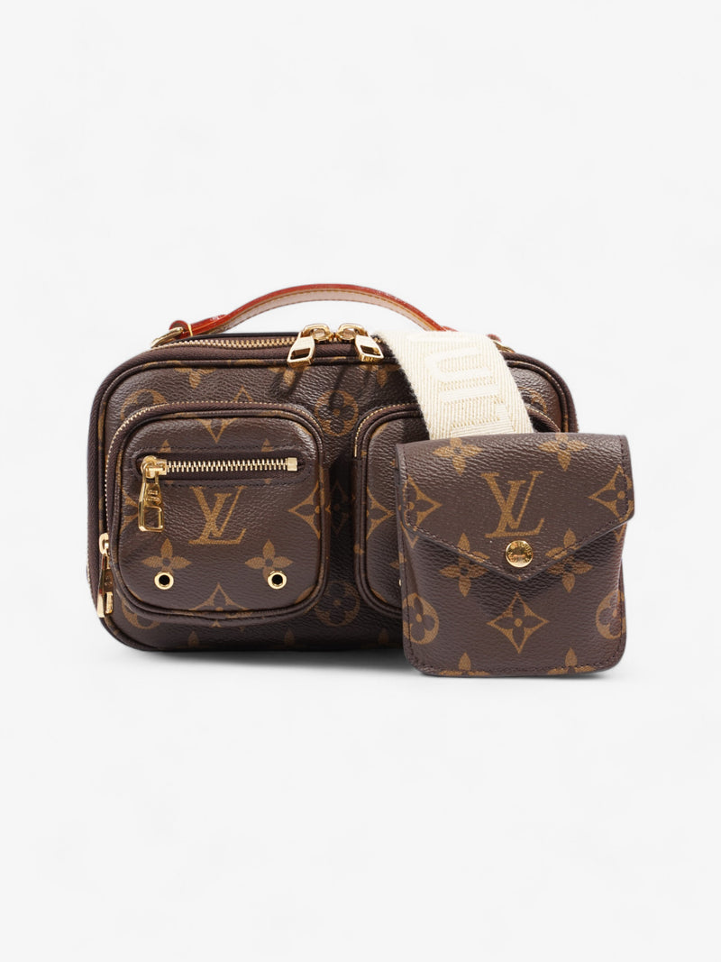  Louis Vuitton Utlitly Satchel Monogram Coated Canvas