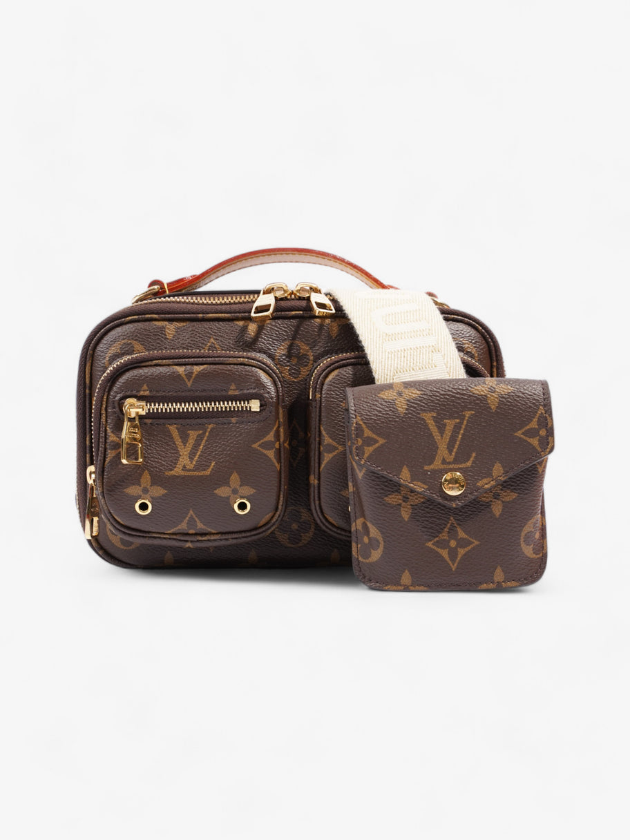 Louis Vuitton Utility Satchel Monogram Coated Canvas Luxe Collective