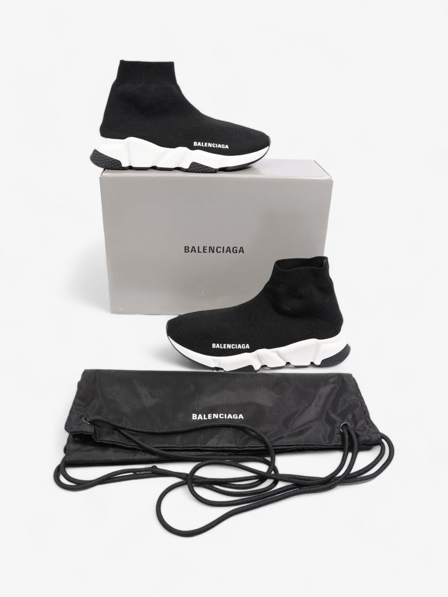 Balenciaga Speed Black / White Cotton EU 37 UK 4 Image 10