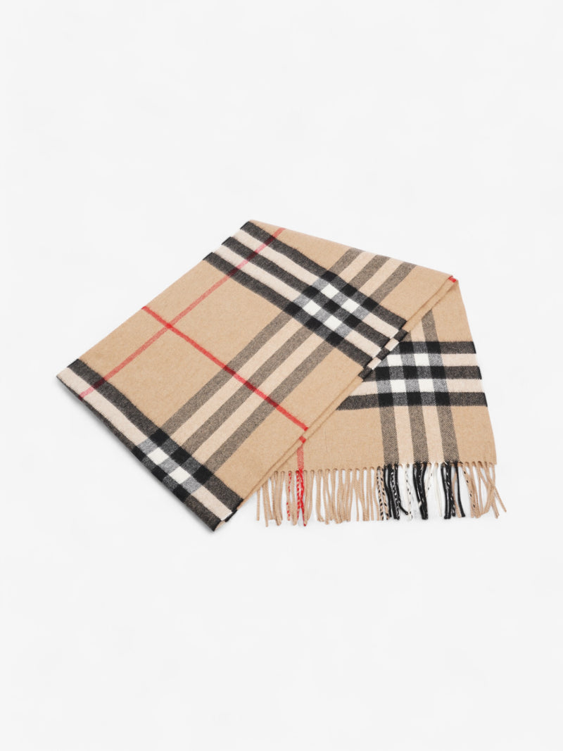  Burberry Scarf Check Cashmere