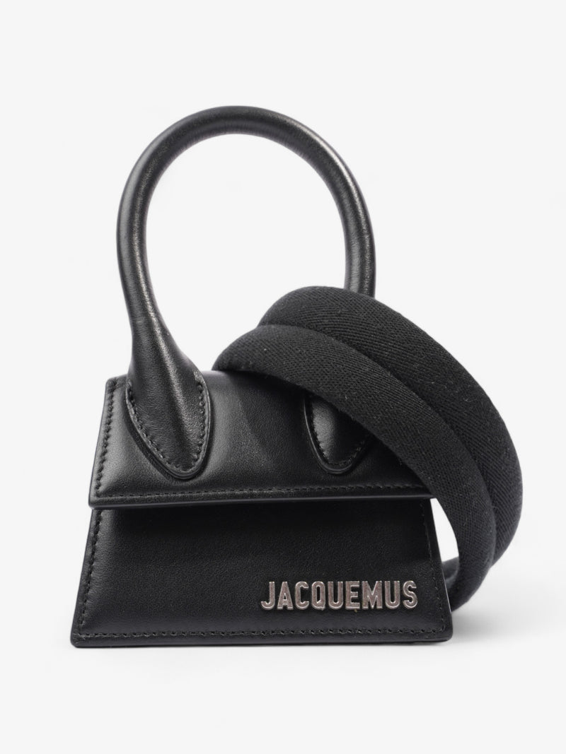  Jacquemus Le Chiquito Homme Black Leather