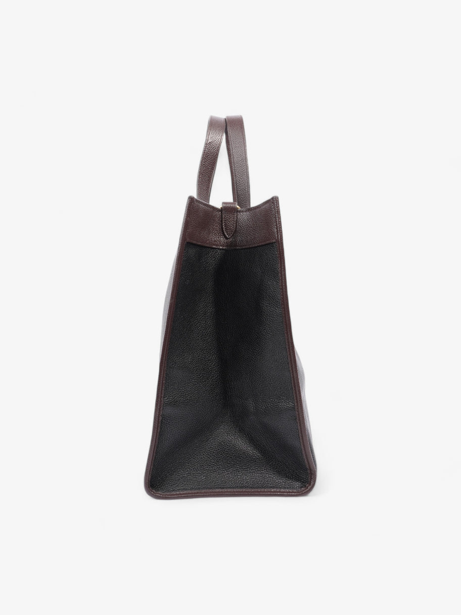 Coach Field Tote Black / Oxblood Leather 40 Image 5