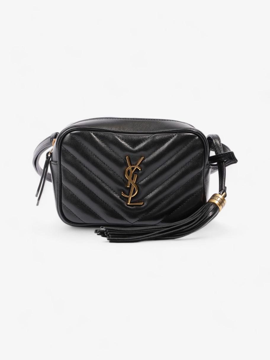 Saint Laurent Lou Belt Bag Black Calfskin Leather Image 1