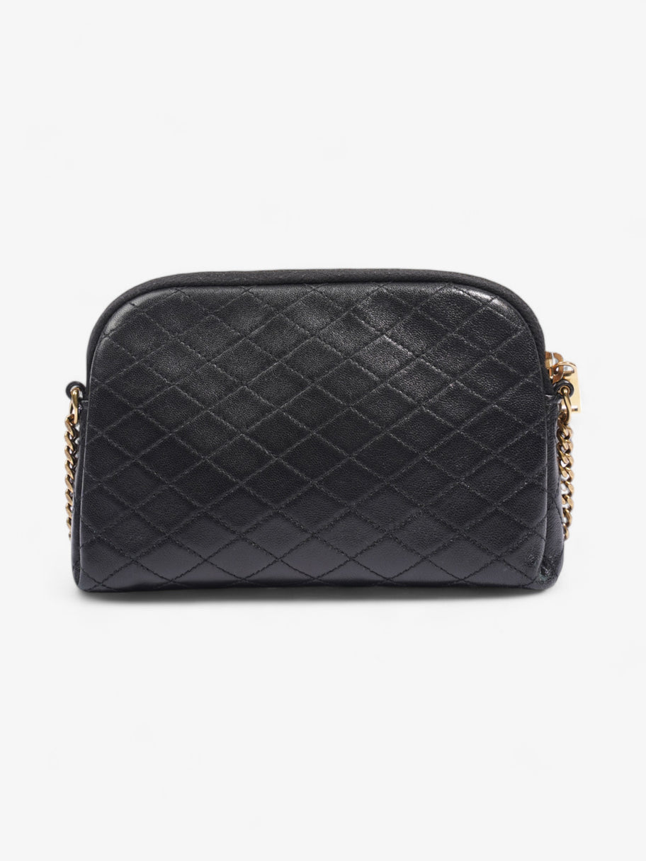 Saint Laurent Gaby Black Matelasse Leather Mini Image 4