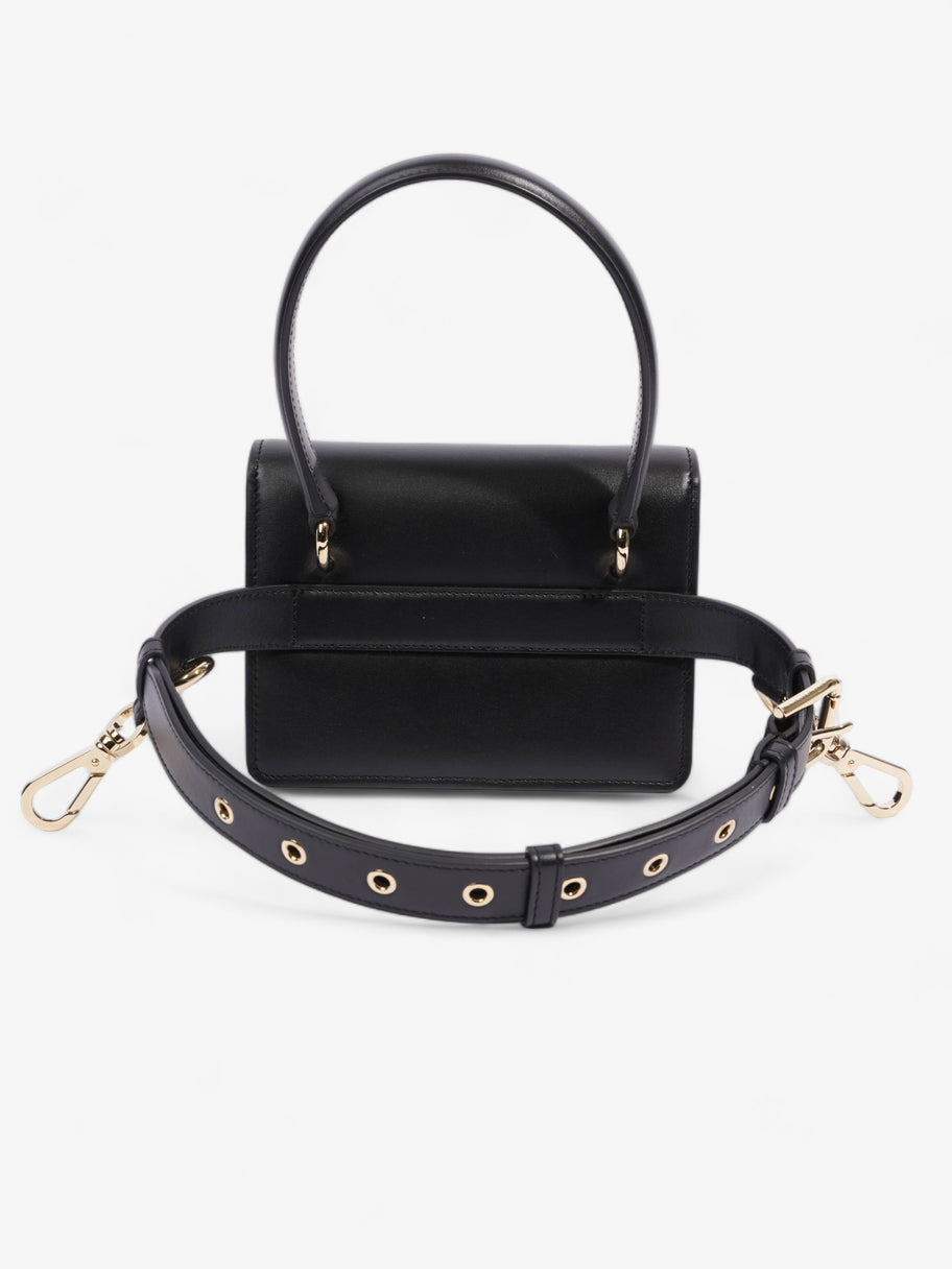 3.5 Belt Bag Black Leather 75cm 30