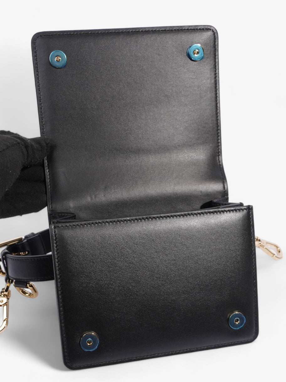 3.5 Belt Bag Black Leather 75cm 30