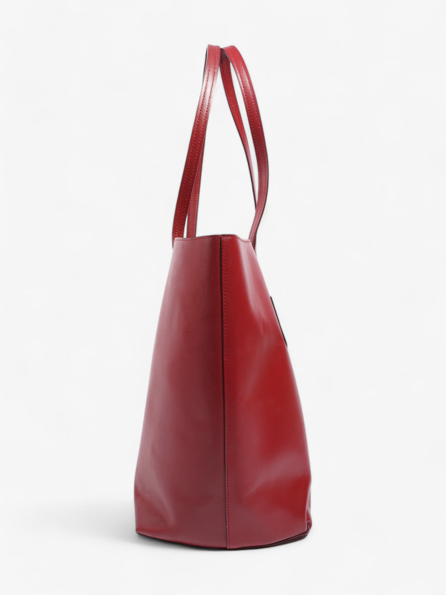 Fendi Monster Eye Tote Red / Snake Leather Image 5