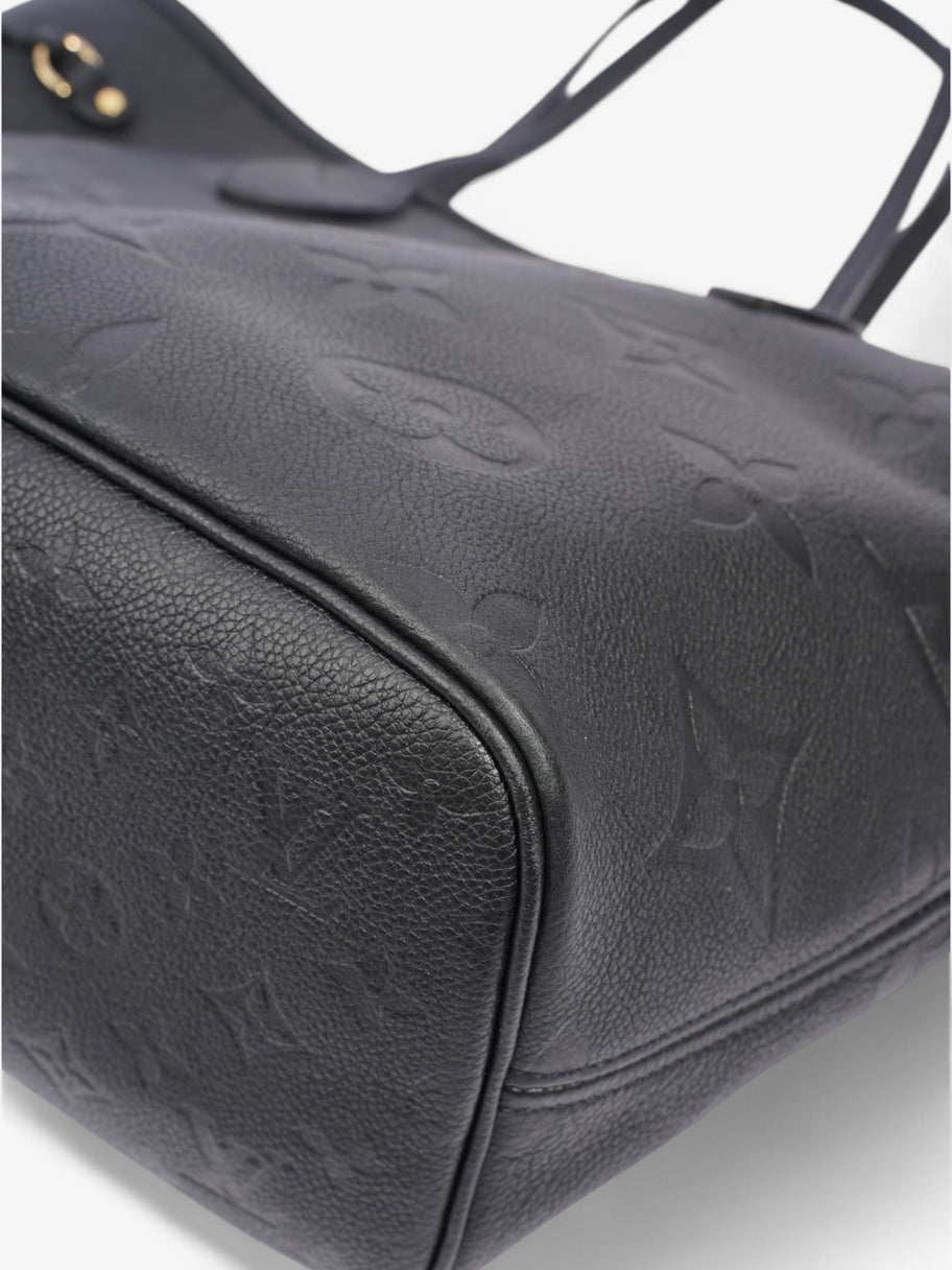 Louis Vuitton Neverfull Black Empreinte Leather MM Image 7