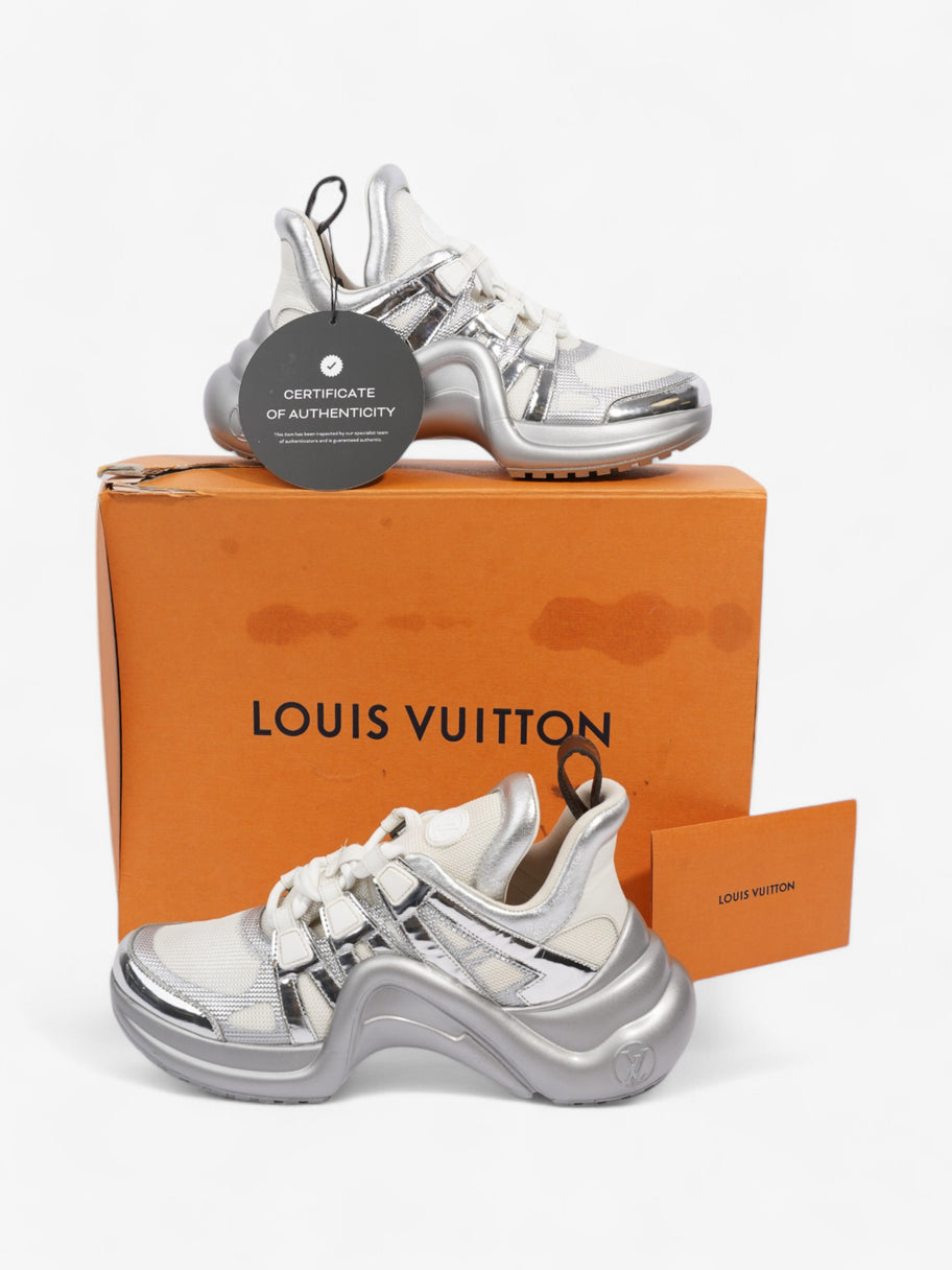 Louis Vuitton Archlight Sneakers White  / Silver Mesh EU 37.5 UK 4.5 Image 8