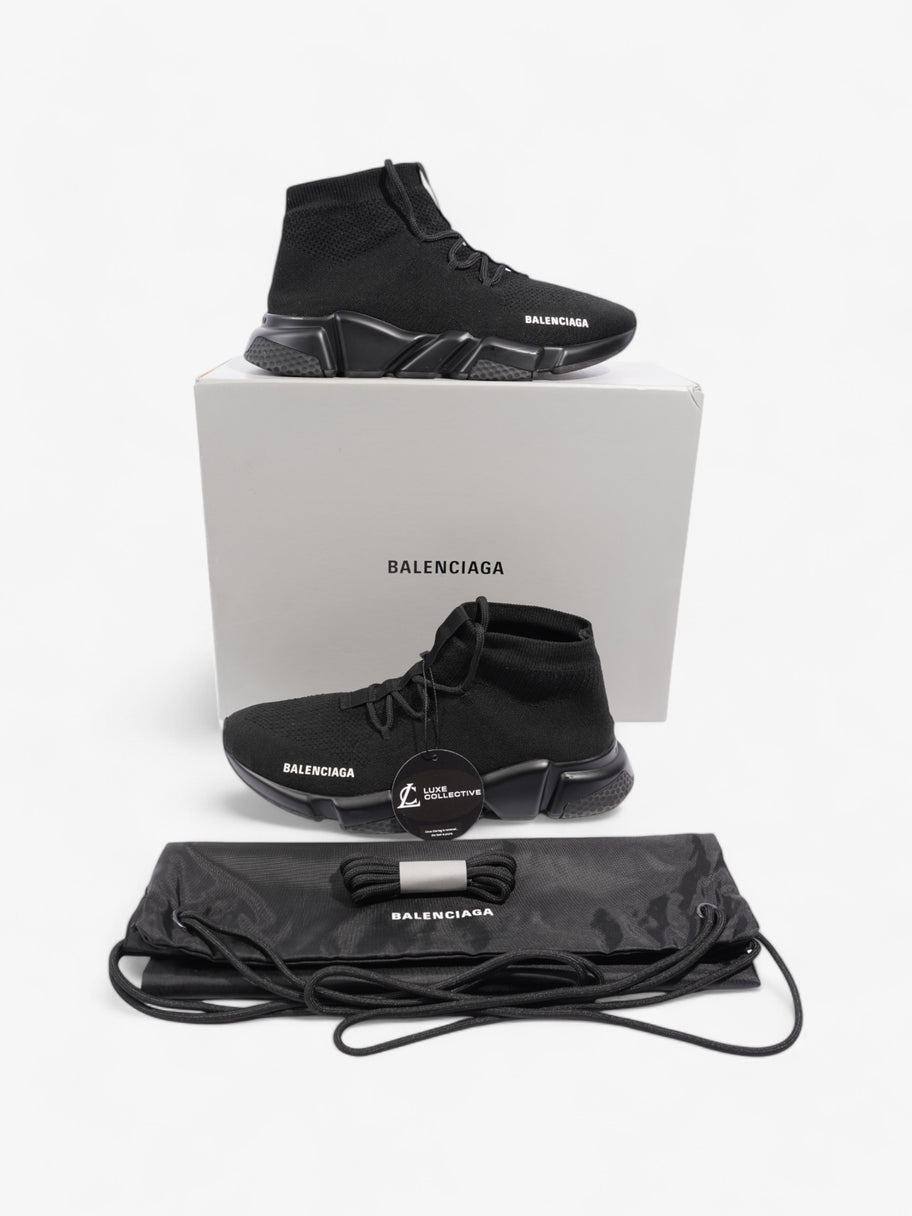 Balenciaga Speed Lace Up Black Cotton EU 42 UK 8 Image 10