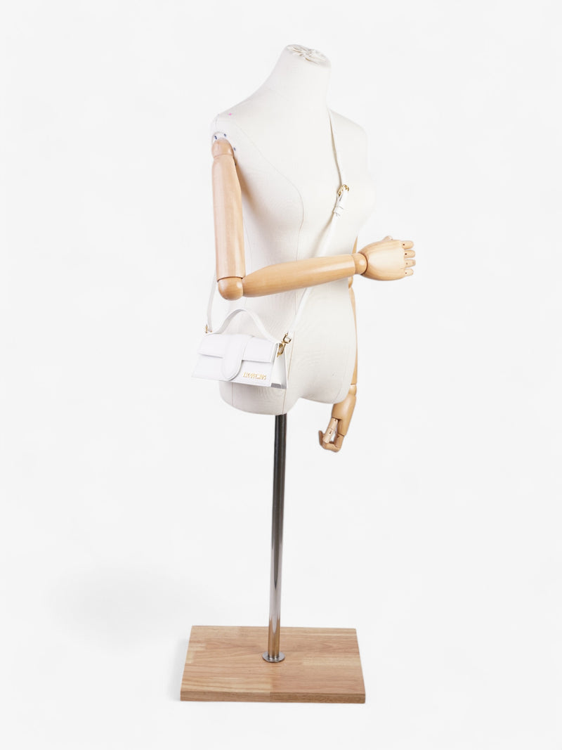  Jacquemus Le Bambino White Leather