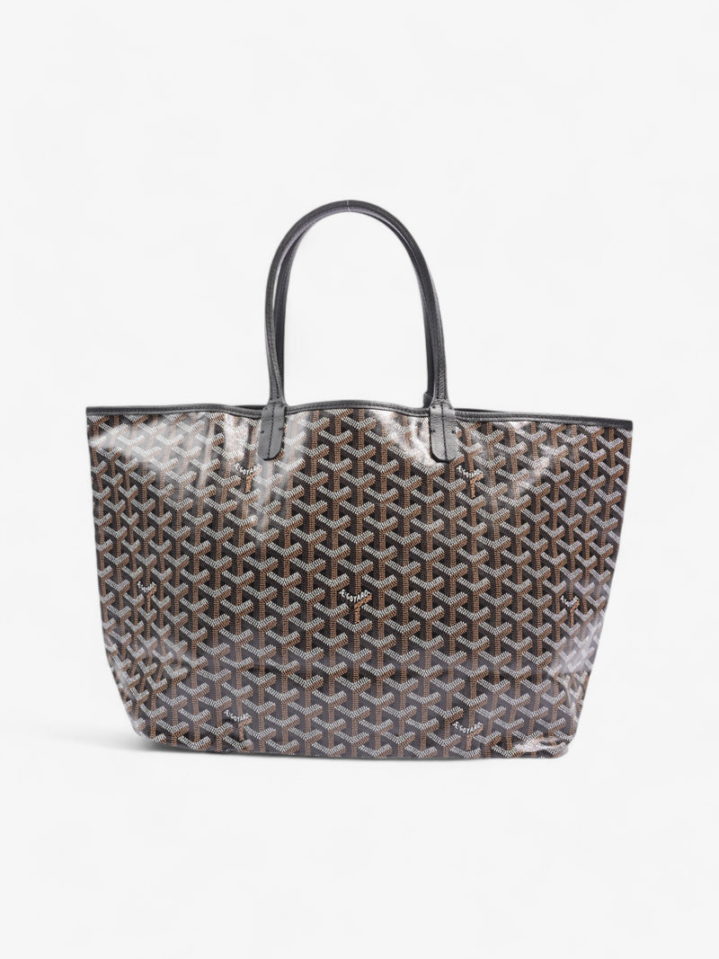  Goyard Saint Louis Black Coated Canvas PM