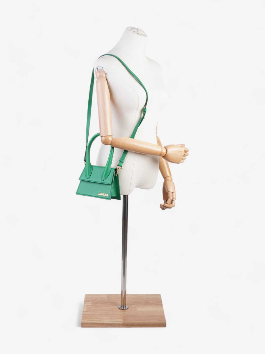 Jacquemus Le Chiquito Moyen Green Leather Image 2