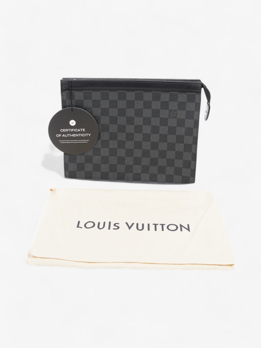 Louis Vuitton Pochette Voyage Damier Graphite Coated Canvas MM Image 9