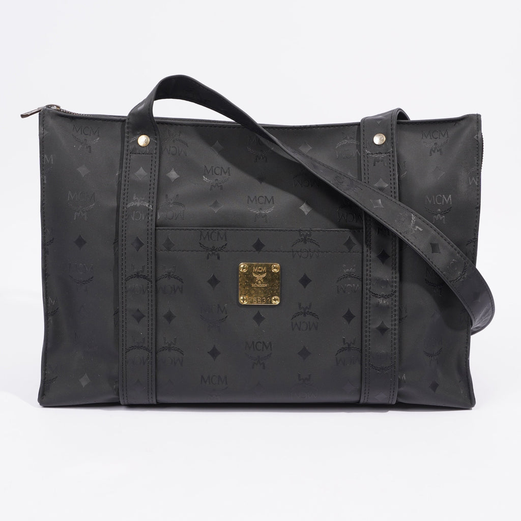 Mcm black outlet handbag