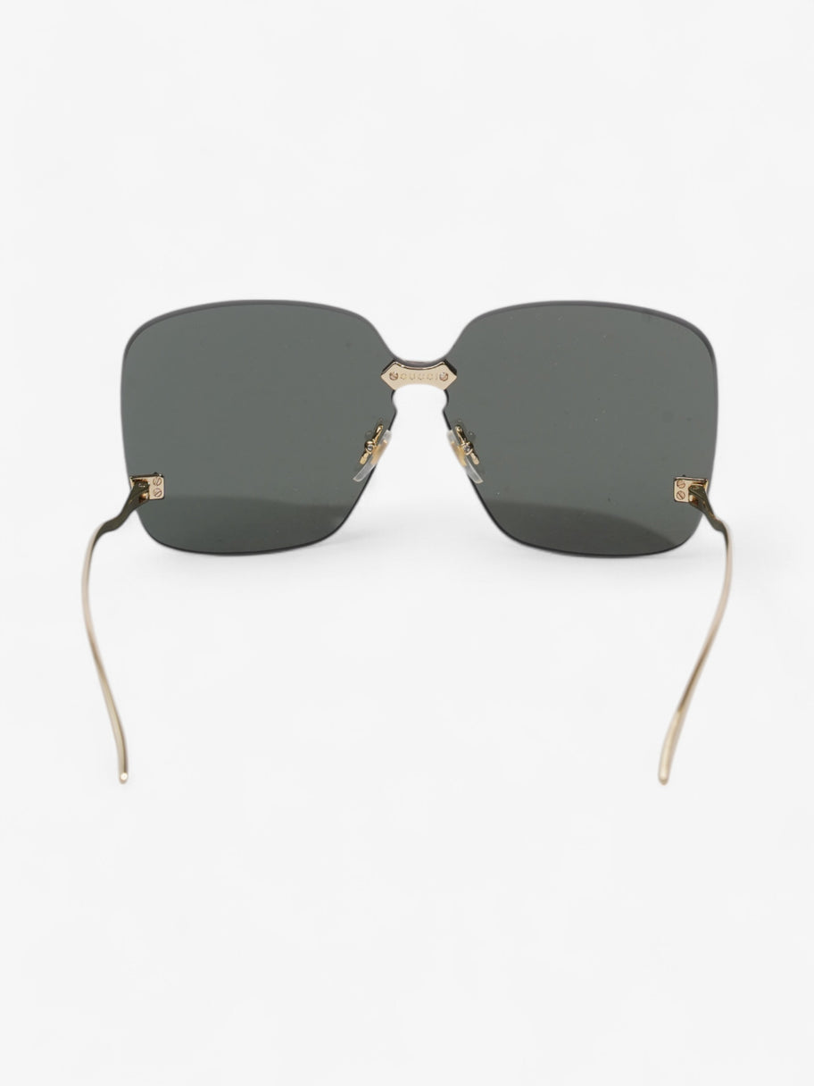 Gucci GG 0352S Sunglasses Black / Gold Base Metal 145mm Image 3