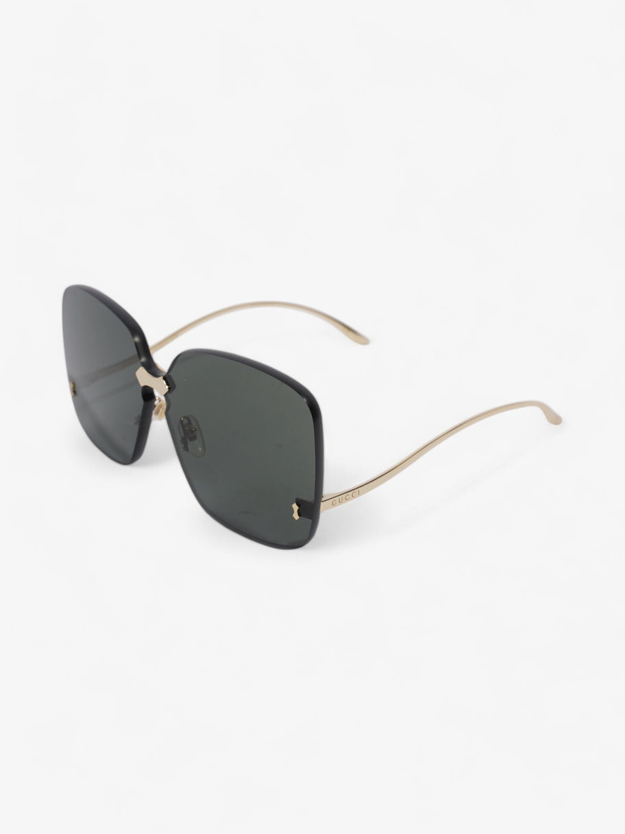 Gucci GG 0352S Sunglasses Black / Gold Base Metal 145mm Image 5