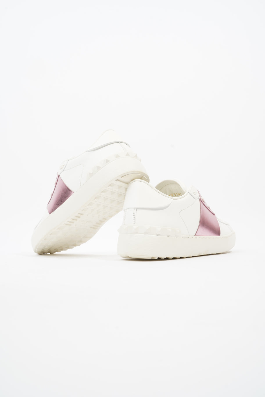Open Sneakers White / Pink Leather EU 37.5 UK 4.5 Image 10
