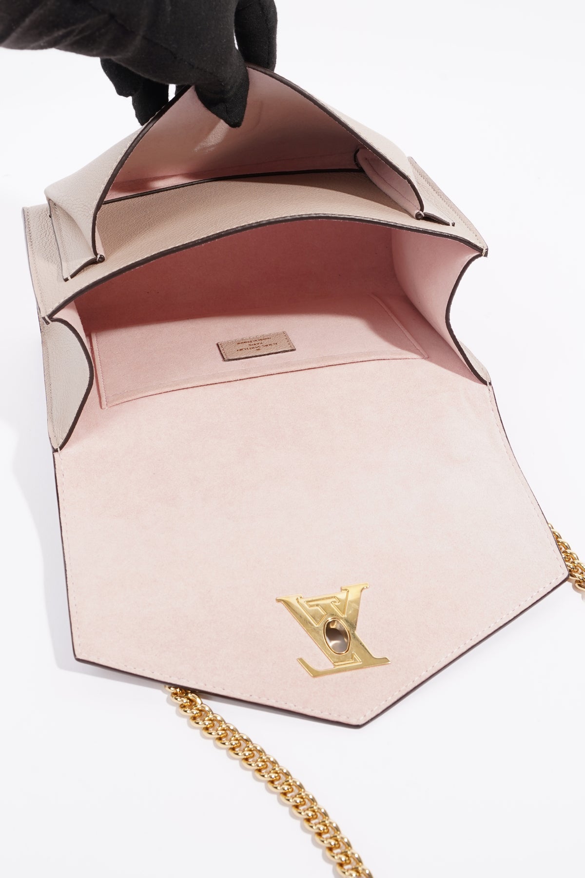 Louis Vuitton Mylockme Greige Beige Canvas One Size – Luxe Collective