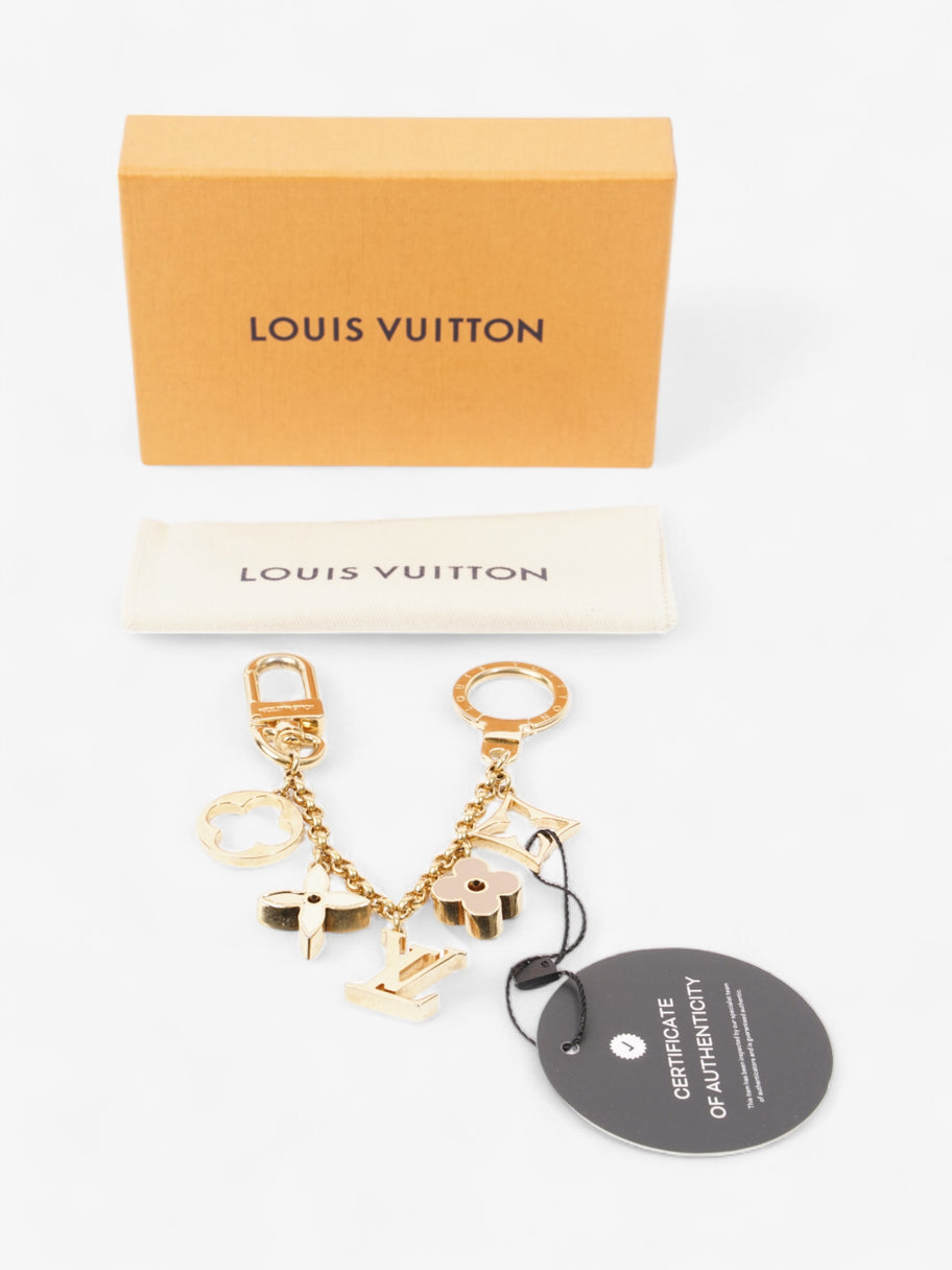 Louis Vuitton Monogram Bag Charm Gold Base Metal Image 5