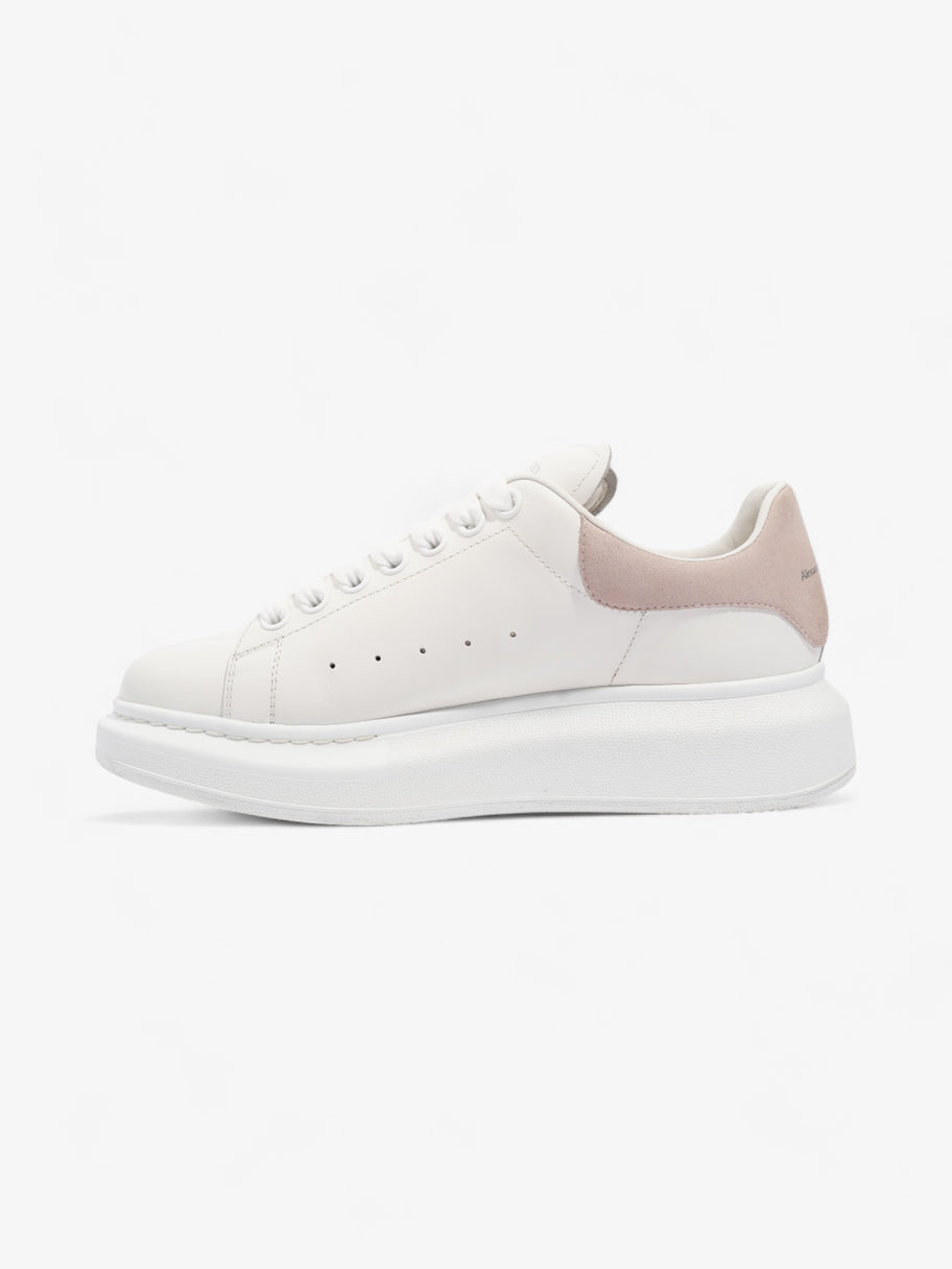 Alexander McQueen Oversized Sneaker White Pink Tab Leather EU 39 UK Luxe Collective