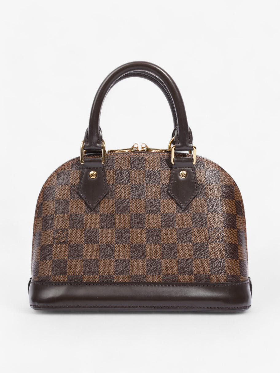 Louis Vuitton Alma Damier Ebene Coated Canvas BB Image 4